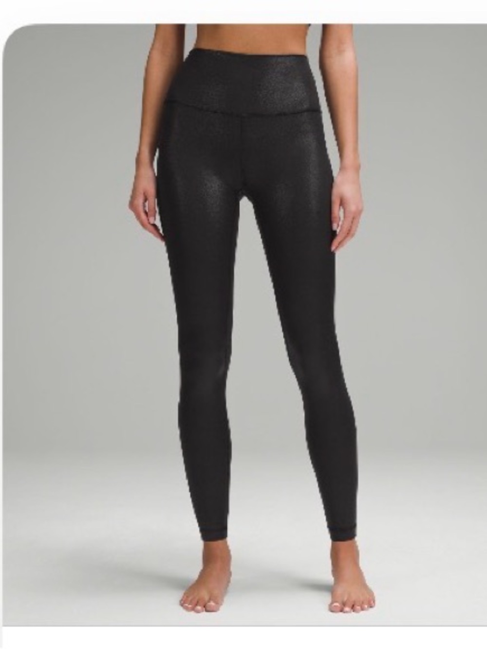 lululemon Black Shine Align High Rise Legging